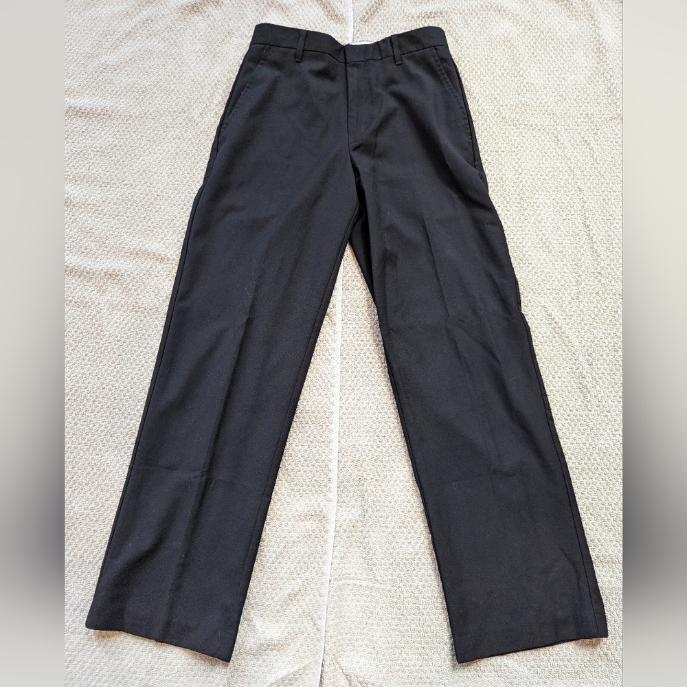 Boys Dress Pants, Black, Size 14